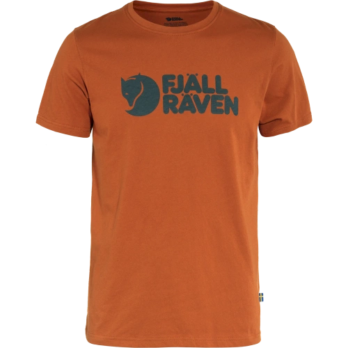 Męska Koszulka Fjallraven Fjallraven Logo T-shirt M - terracotta brown
