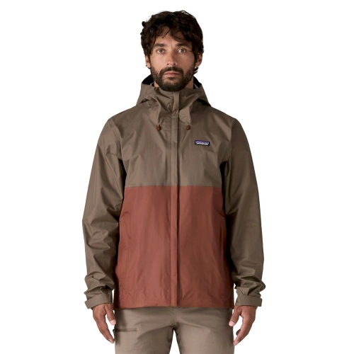 Męska Kurtka Przeciwdeszczowa Techniczna Patagonia M's Torrentshell 3L Rain Jkt - Marlow Brown