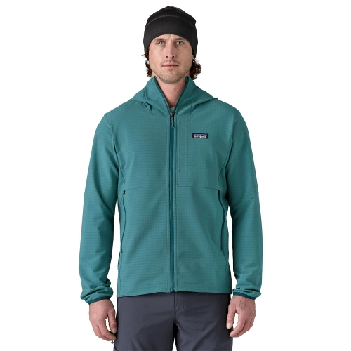 Męski Polar Techniczny Patagonia M's R1 TechFace Hoody - Wetland Blue