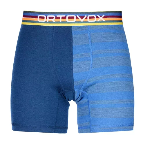 Bokserki Wełniane Ortovox 185 Rock'N'Wool Boxer M - just blue