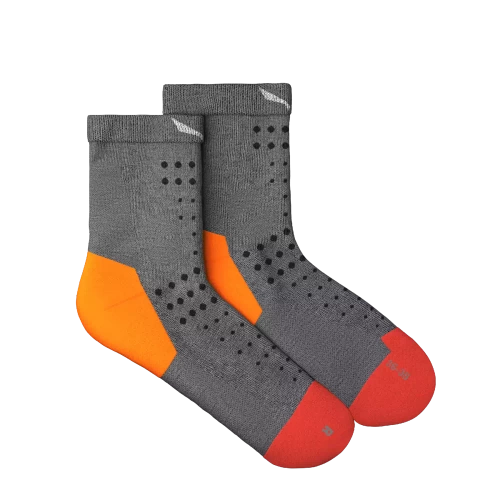 Skarpety Górskie Salewa Pedroc Am W Qrt Sock - l. grey m./6080