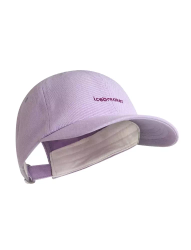 Czapka Icebreaker U Icebreaker 6 Panel Hat - Purple Gaze/Go Berry