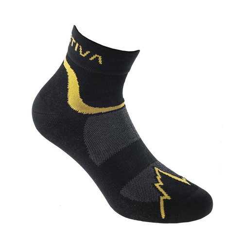 Lekkie Skarpety Biegowe La Sportiva Fast Running Socks - Black