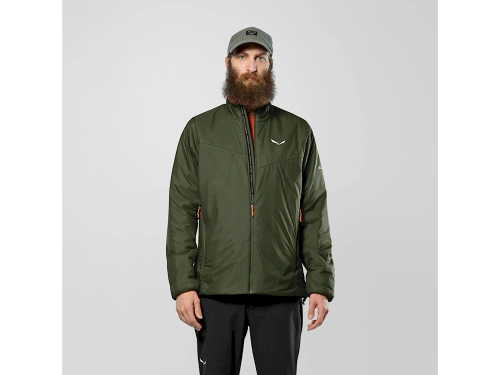 Męska Kurtka Ocieplana Salewa PUEZ CATINACCIO 2 TWR JKT M - dark olive