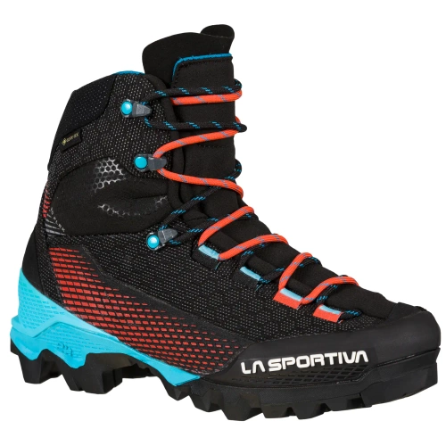 Damskie buty Gore-Tex La Sportiva Aequilibrium ST Woman GTX - Black/Hibiscus