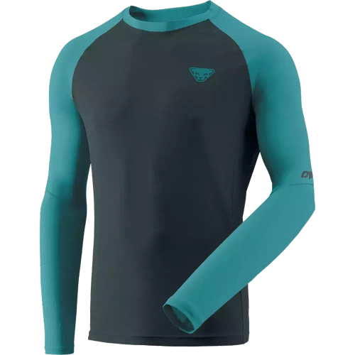 Męska koszulka biegowa Dynafit Alpine Pro M L/S Tee - blueberry storm blue