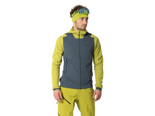 Męska Bluza Skitourowa Dynafit BLACKLIGHT THERM HOODED JKT M - golden lime