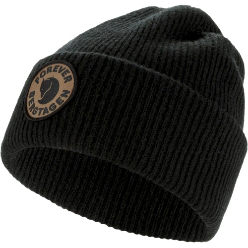 Ciepła czapka w góry Fjallraven Bergtagen Forever Wool Beanie - Black