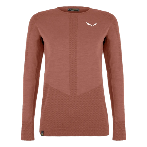 Bielizna Termoaktywna Z Merino Zebru Med Warm Amr - fluo coral