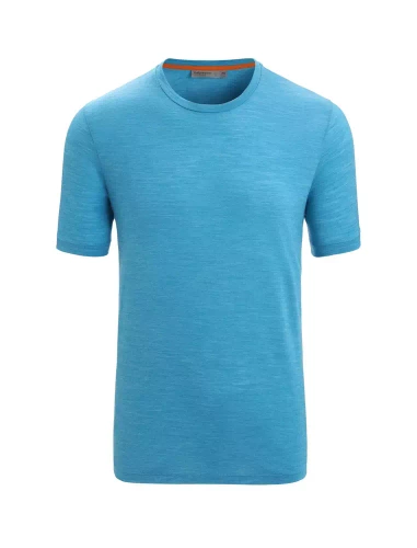 Koszulka Oddychająca Icebreaker M Sphere II SS Tee - Geo Blue Heather