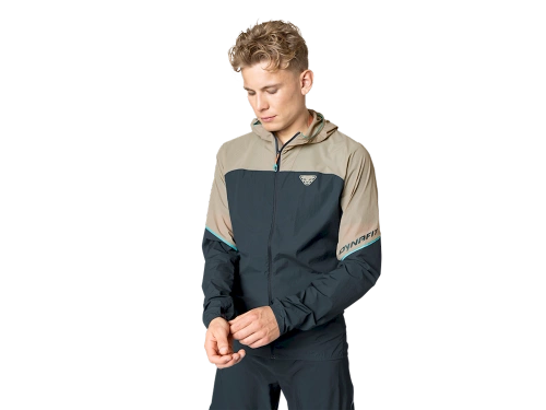 Męska Wiatroodporna Kurtka Biegowa Dynafit Alpine Wind Jkt M - rock khaki