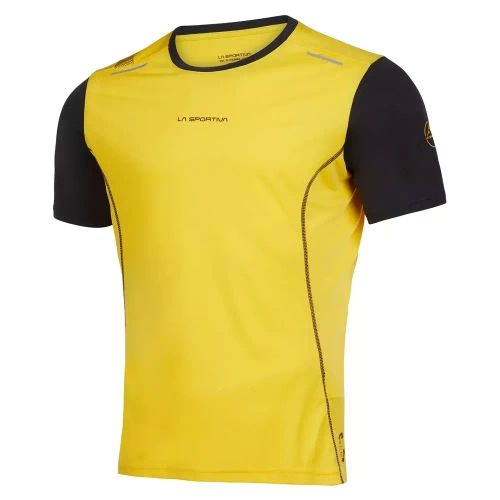 Koszulka biegowa La Sportiva Tracer T-Shirt M - Yellow/Black