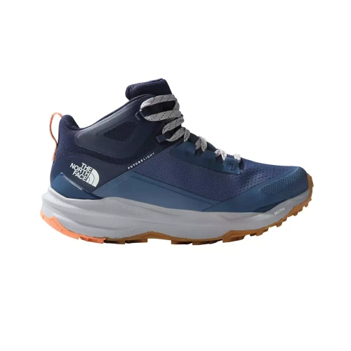 Buty Outdoorowe Damskie The North Face W Vectiv Exploris 2 Mid Futurelight - Shady Blue/Summit Navy