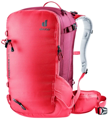 Damski Plecak Narciarski Deuter Freerider 28 SL - hibiscus-ruby