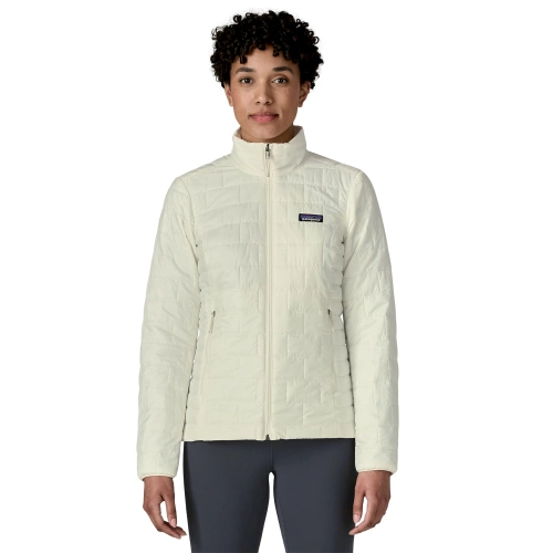 Kurtka Damska Ocieplana Kurtka Patagonia W's Nano Puff Jkt - Birch White