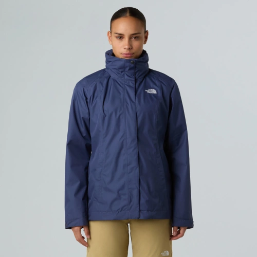 Wodoodporna Kurtka Damska 3w1 The North Face W EVOLVE II TRICLIMATE JACKET - EU - lunar blue/twilight gal