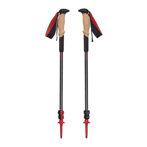 Kijki Trekkingowe Black Diamond Pursuit Shock Trekking Poles - Steel Grey-Octane