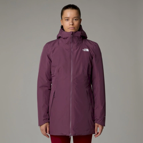 Damska Ocieplana ParkaThe North Face W Hikesteller Insulated Parka - Eu - Midnight Mauve