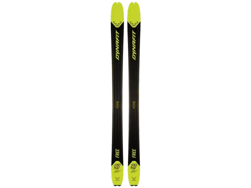 Narty do Puchu Dynafit Free 97 Ski - lime punch