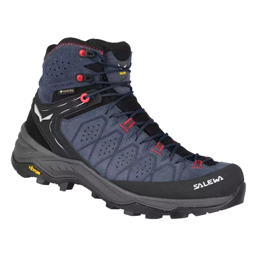 Buty Turystyczne Salewa Ws Alp Trainer 2 Mid GTX - java blue/fluo coral