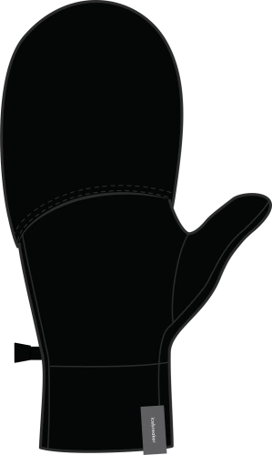 Rękawiczki U Mer Sierra Convertible Mitten - black
