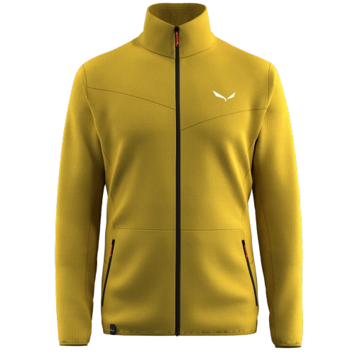 Męski Polar do Trekkingu Salewa PUEZ CAMMINO PL JKT M - olive oil