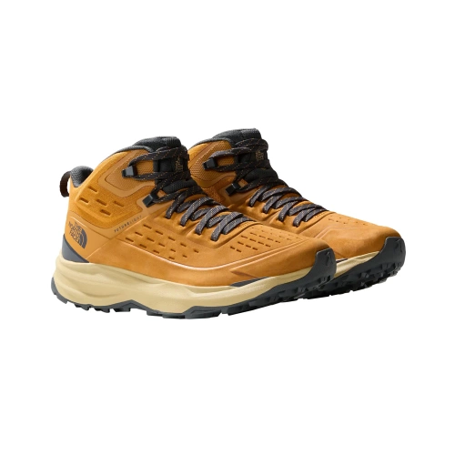 Buty Turystyczne The North Face M VectIV Exploris 2 Mid Futurelight Lthr - Citrine Yellow/Khaki Stone