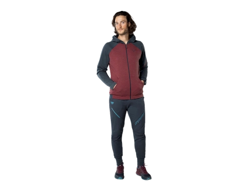 Męska Bluza Codziena Dynafit 24/7 Ptc Zip Hoody M - burgundy