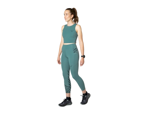 Damskie Legginsy do Biegania Dynafit Trail 7/8 Tights W - atlantic/0910