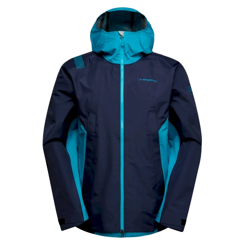 Męska Kurtka Przeciwdeszczowa La Sportiva Discover Shell Jkt M - Deep Sea/Tropic Blue