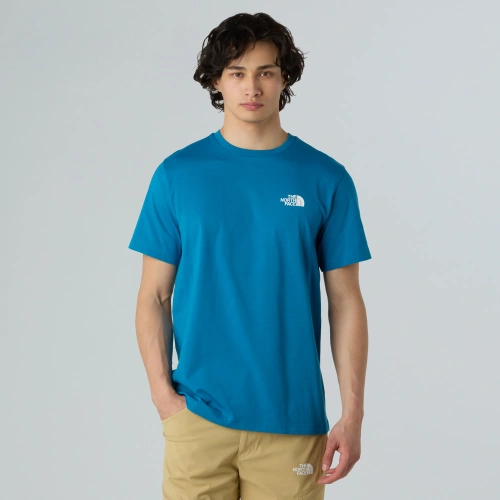 Koszulka Na Co Dzień dla Mężczyzn The North Face M SS SIMPLE DOME TEE - dusk blue