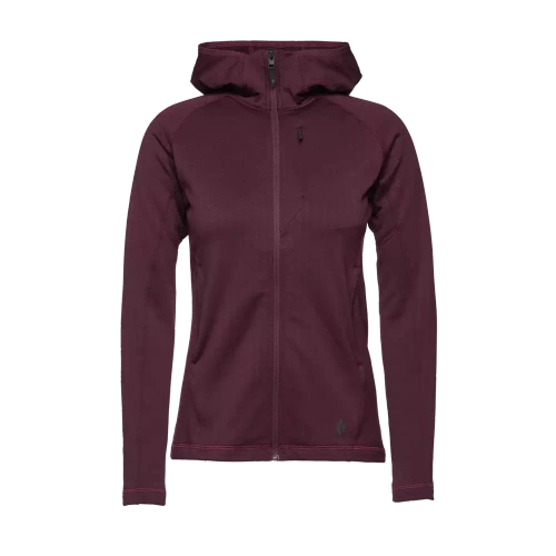 Bluza Damska Black Diamond W Factor Hoody - Bordeaux