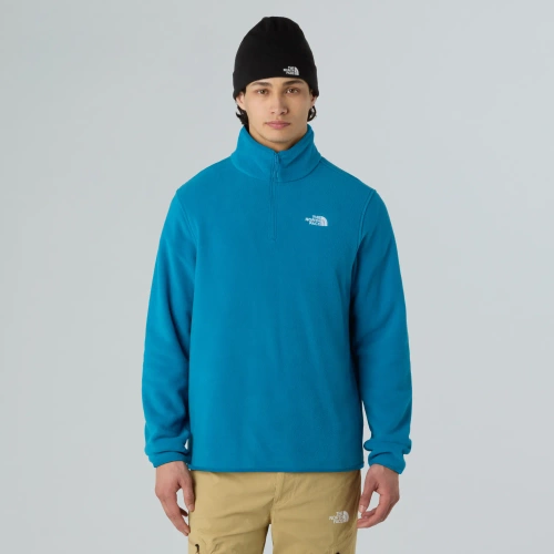 Bluza polarowa dla mężczyzn The North Face M GLACIER FLEECE 1/4 ZIP JACKET - dusk blue