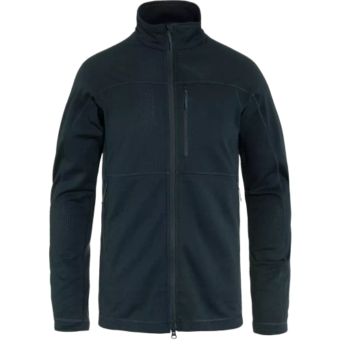 Lekki Polar trekkingowy Fjallraven Abisko Lite Fleece Jacket M - dark navy