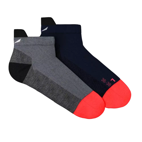Skarpety Salewa MTN TRN AM W LOW SOCK - medium grey melange