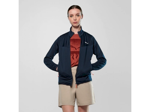 Damski Polar Trekkingowy Salewa Puez Altavia Pl Jkt W - navy blazer