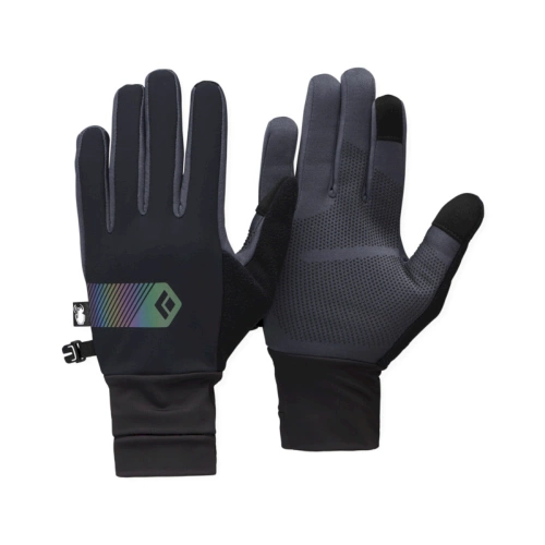 Ciepłe Rękawiczki Black Diamond Hybrid Light Gloves - Black-Carbon