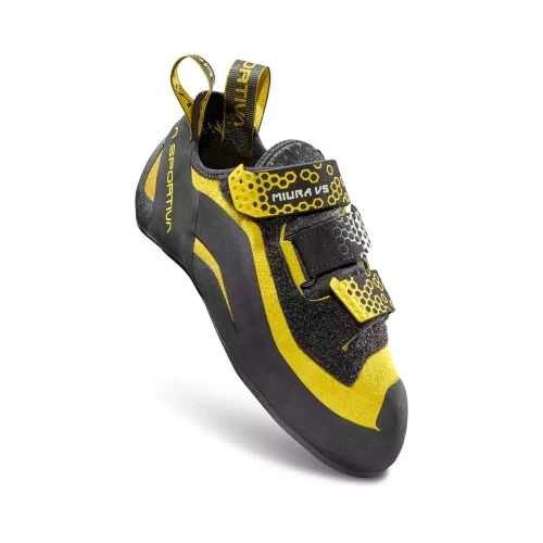 Buty Wspinaczkowe La Sportiva Miura VS - Black/Yellow