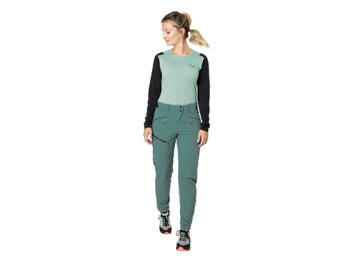 Damskie Spodnie Na Trekking Dynafit Transalper DST Pants W - atlantic