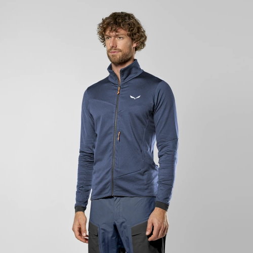 Ciepły Polar Męski Salewa Sella Crevasse Jacket M - dark denim