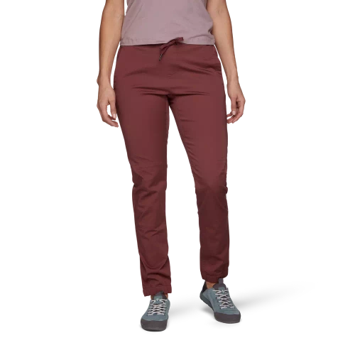 Spodnie Black Diamond W NOTION PANTS - Cherrywood