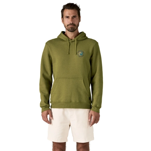 Bluza z Logo Patagonia Unity Fitz Uprisal Hoody - Graze Green