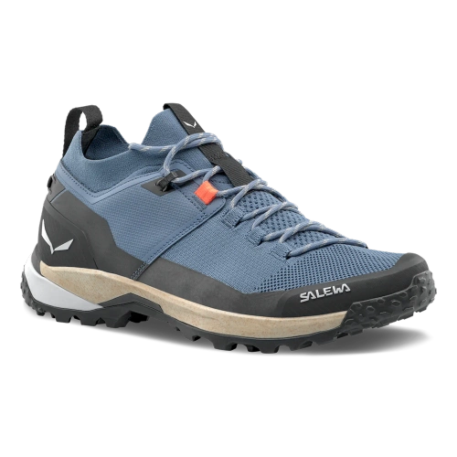 Męskie Buty Trekkingowe Salewa Puez 2 Knit Ptx M - java blue/black