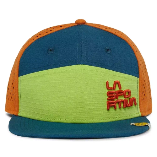 Czapka z Daszkiem La Sportiva Traverse Trucker - Storm Blue/Lime Punch