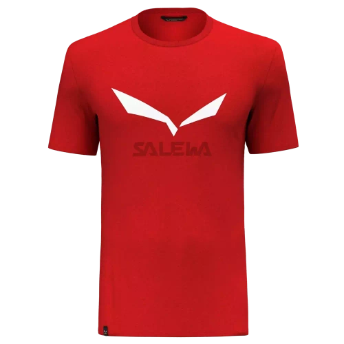 Koszulka Męska Salewa Solidlogo Dry M T-Shirt - flame