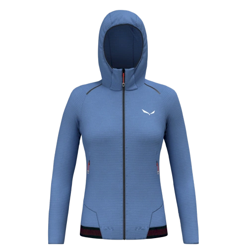 Techniczny Damski Polar Salewa Pedroc Pl W Hd Jacket - morning blue