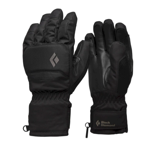 Ciepłe Górskie Rękawiczki Black Diamond Mission Gloves - Black