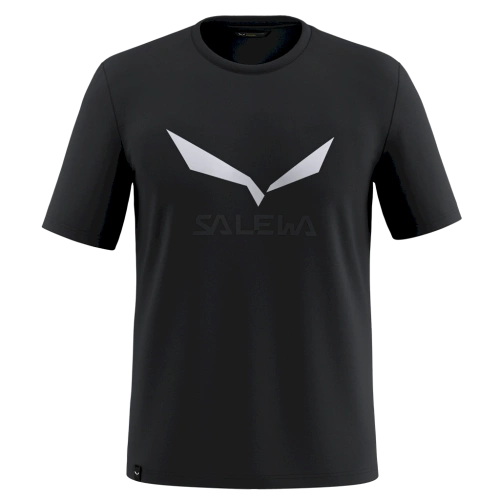 Męska Koszulka Salewa Solidlogo Dry M T-Shirt - black out