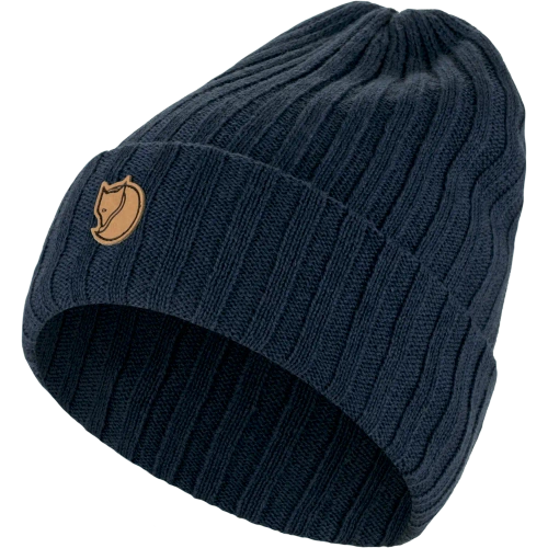 Ciepła czapka na zimę Fjallraven Byron Hat - dark navy