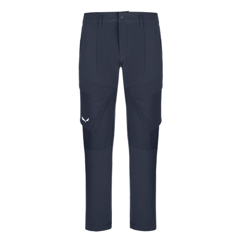 Męskie Spodnie do Trekkingu Salewa PUEZ DST M WARM CARGO PANTS - navy blazer